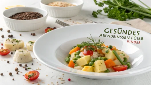 Gesundes Abendessen für Kinder