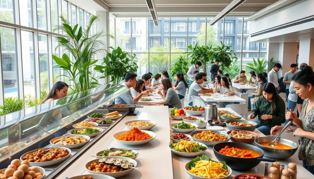 Internationale Mittagessen