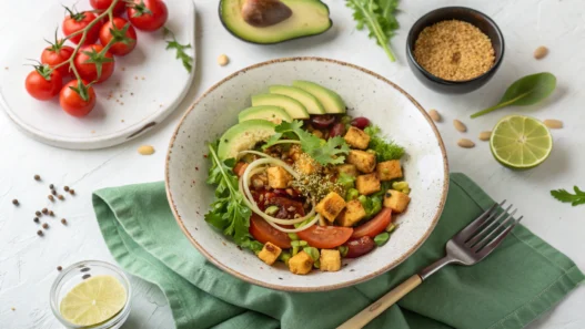 Veganes Abendessen