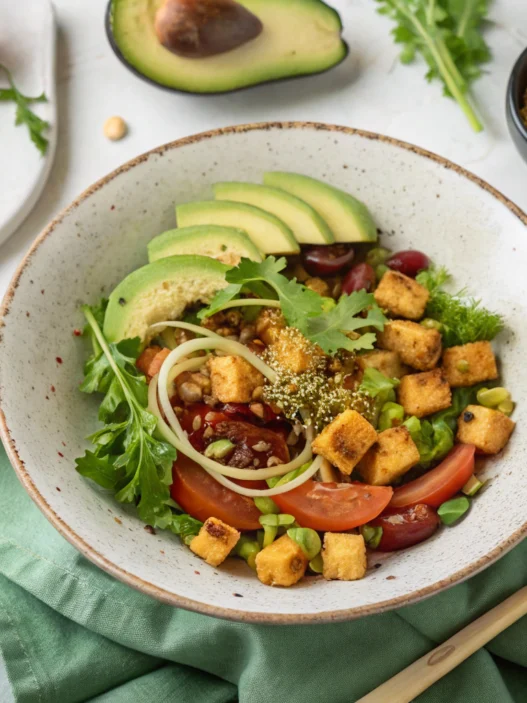 Veganes Abendessen