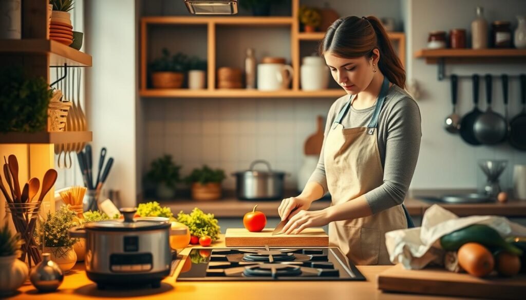 Vorbereitung Abendessen