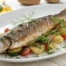 abendessen mit fisch