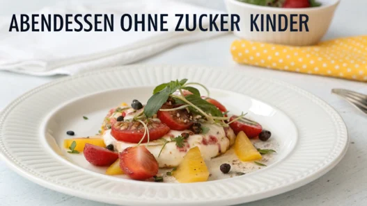abendessen ohne zucker kinder