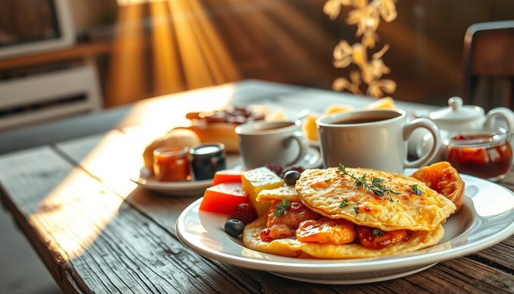 außergewöhnliches Frühstück