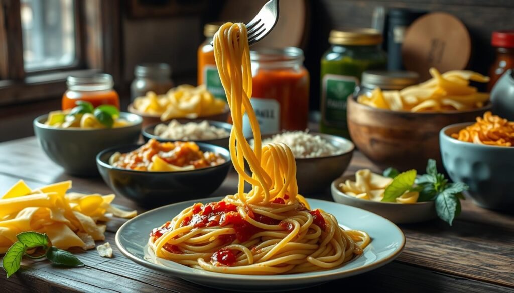 schnelle rezepte mit nudeln
